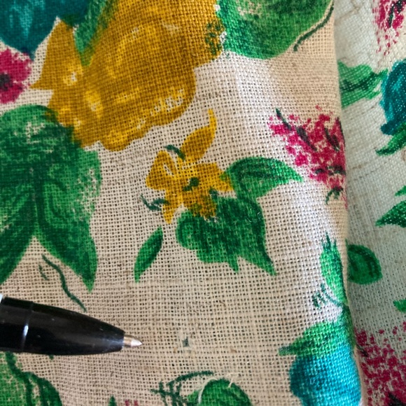 Vintage 70s open floral blazer - Picture 8 of 10